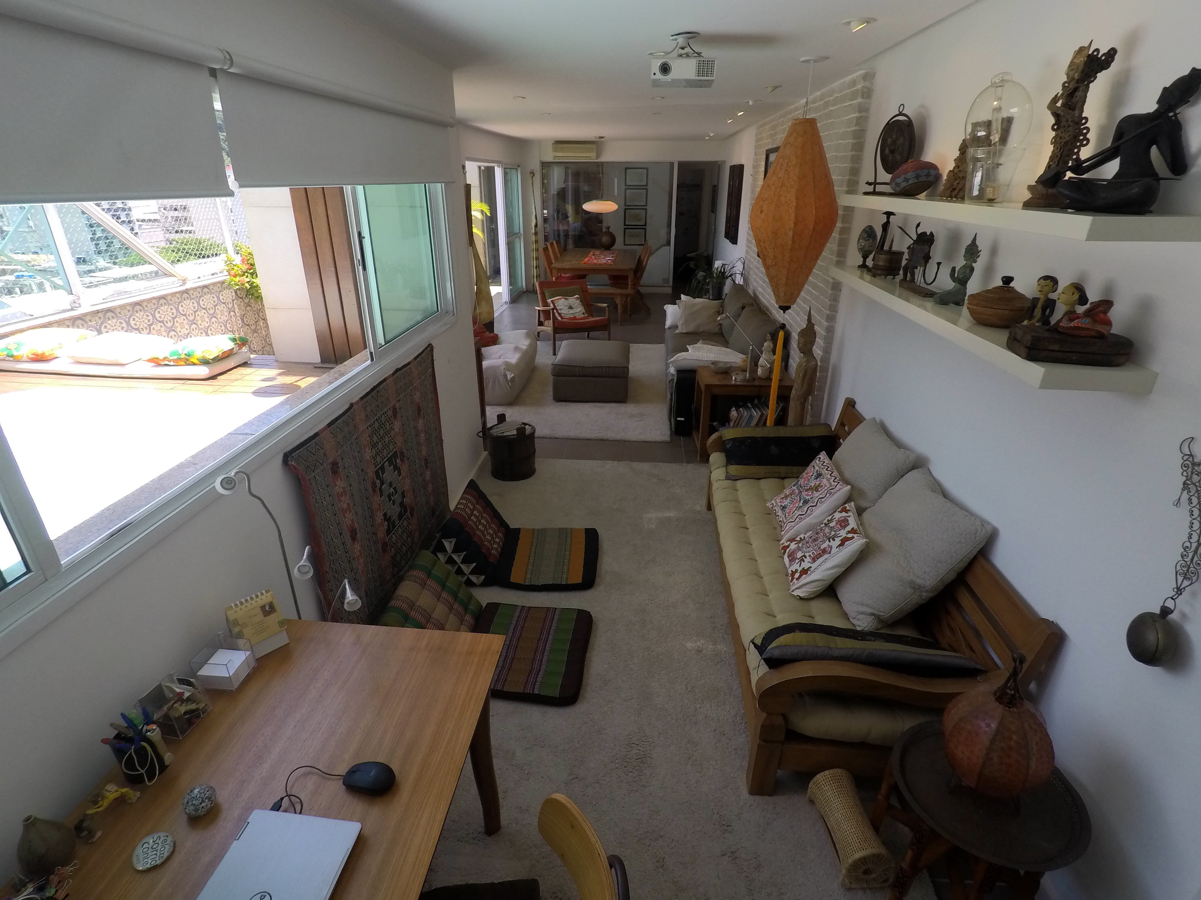 Cobertura para locação no Humaitá duplex com elevador 2vagas